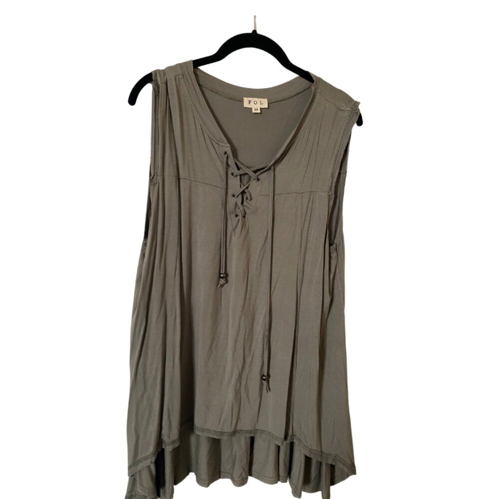 Casual Olive Tank